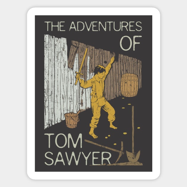 Books Collection: Tom Sawyer Sticker by Timone